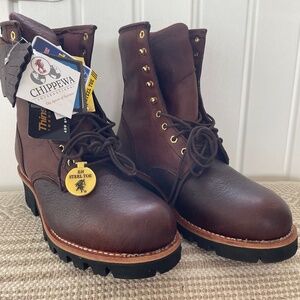 Chippewa Briar Steel Toe Boots 10 1/2 M
